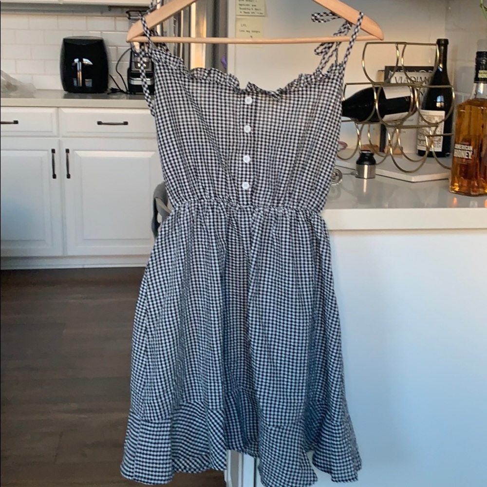 Sage the label - mini plaid dress